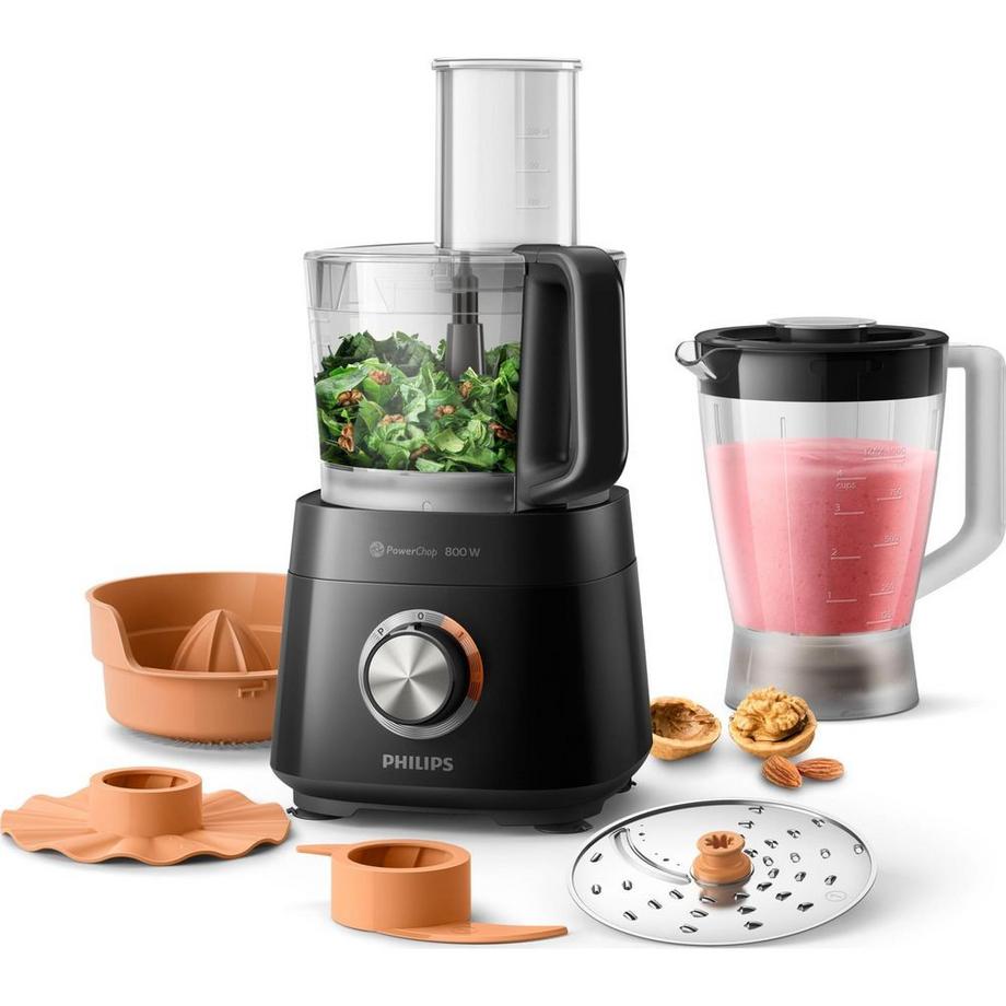 PHILIPS K�CHENMASCHINE VIVA COLLECTION SCHWARZ  