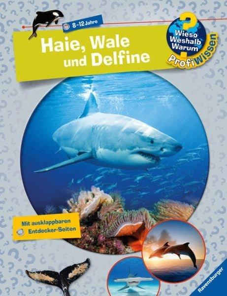 Couverture rigide Dela Kienle Wieso? Weshalb? Warum? ProfiWissen, Band 24: Haie, Wale und Delfine 