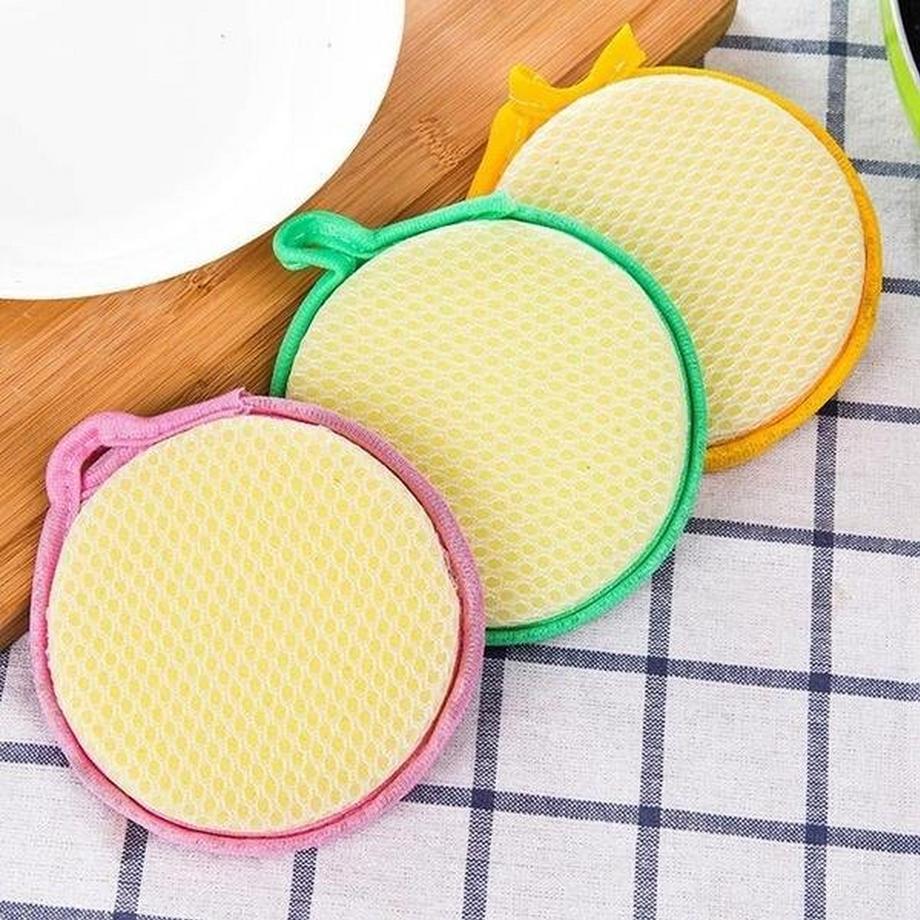 Northio  5 spugne abrasive a doppia faccia - verdi 