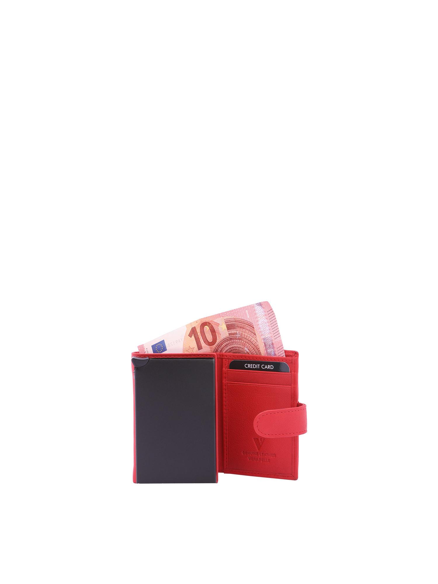 Sergio Valentini Portafoglio con Chiusura a Bottone Automatico  