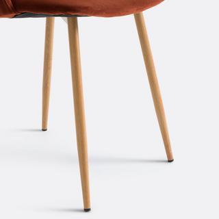 La Redoute Intérieurs 2er-Set Esszimmerstühle Lavergne  