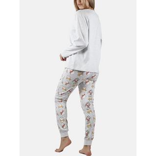 Admas  Pyjama Hausanzug Hose und Oberteil Hello Winter 