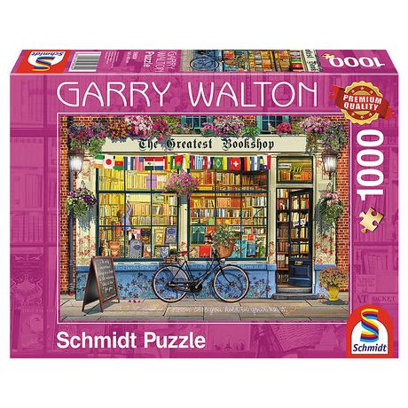 Schmidt Spiele  Librairie Schmidt, 1000 pièces - Casse-tête - 12 ans et plus 