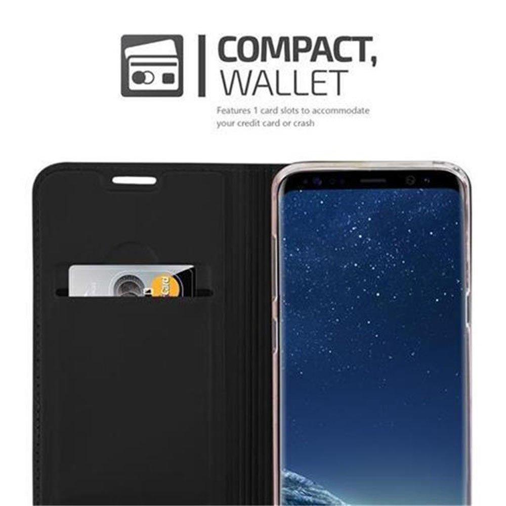 Cadorabo  Hülle für Samsung Galaxy S8 Magnetverschluss, Kartenfach 