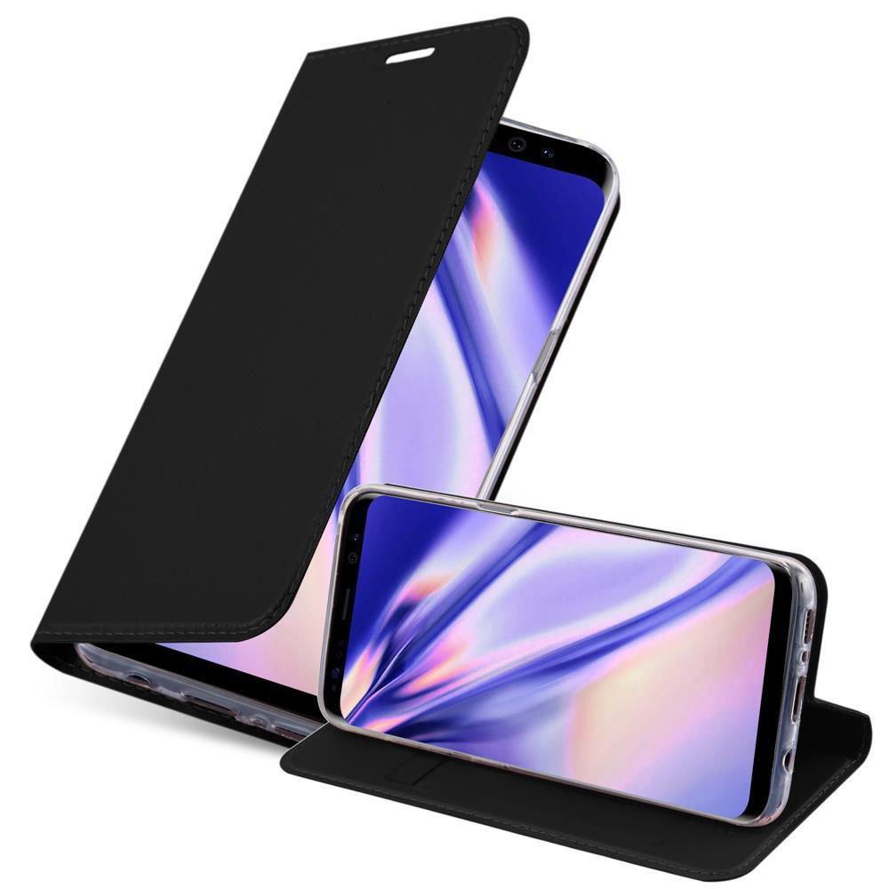 Cadorabo  Housse compatible avec Samsung Galaxy S8 - Coque de protection avec fermeture magnétique, fonction de support et compartiment pour carte 