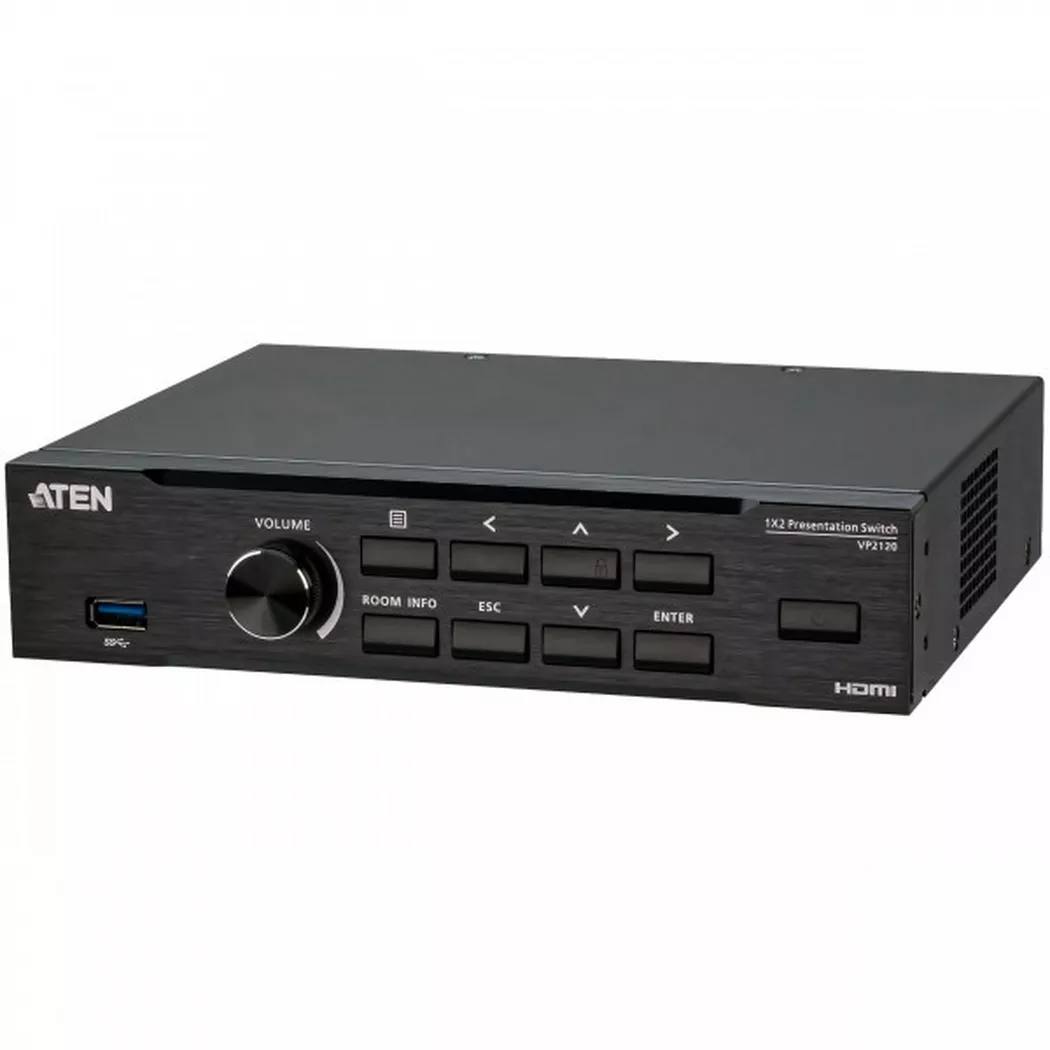 ATEN - Switcher VP2120 Seamless, Schwarz