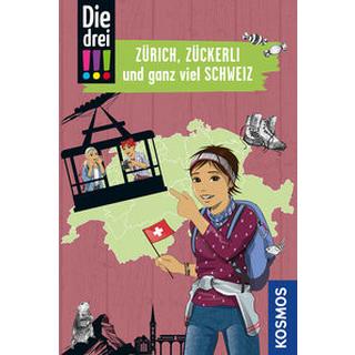 Die drei !!!, Zürich, Zückerli und ganz viel Schweiz Wich, Henriette; Misselwitz, Franziska (Illustrationen); Biber, Ina (Illustrationen) Copertina rigida 