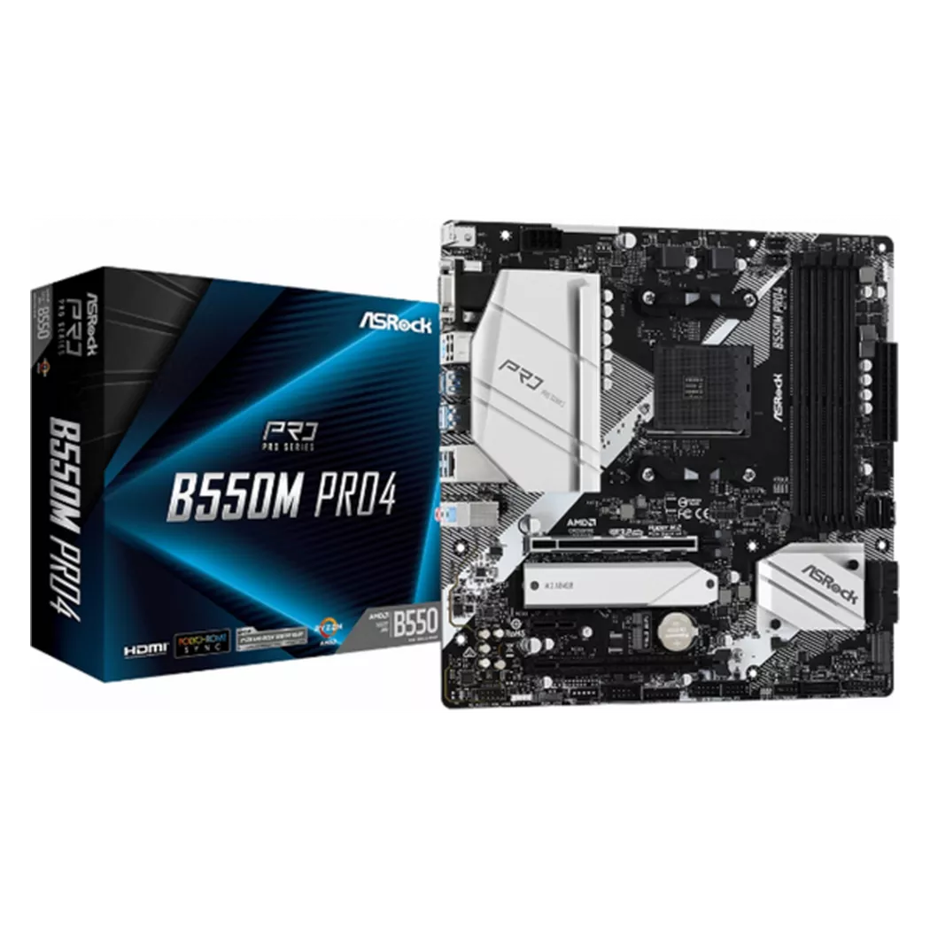 ASRock B550M Pro4 Mainboard Sockel AM4