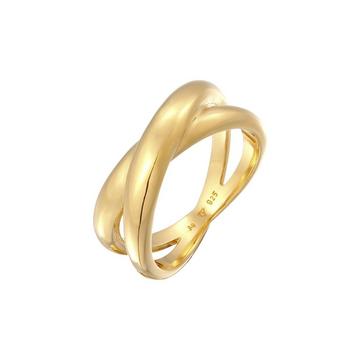 Bague Femmes Enroulement Forme De X Croix Tendance