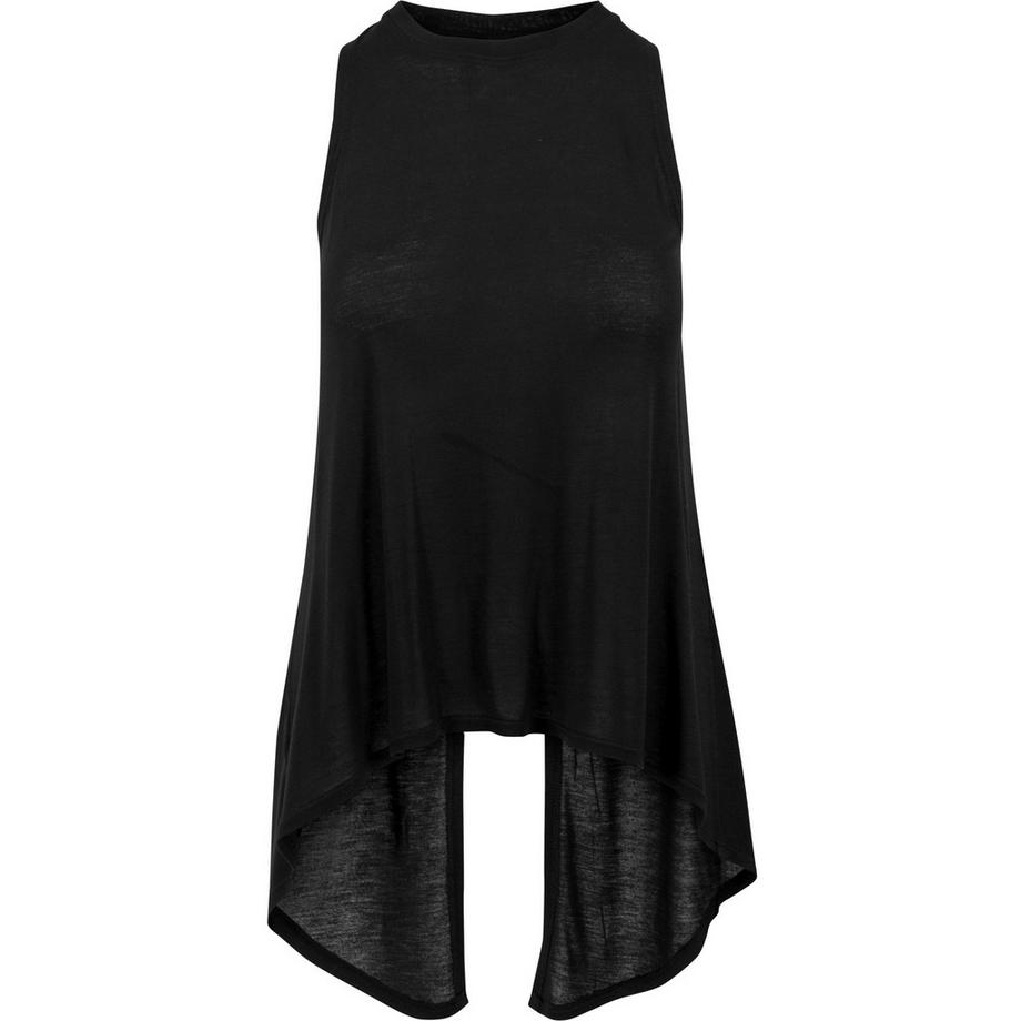 URBAN CLASSICS HiLo Crop Top Viscosa  