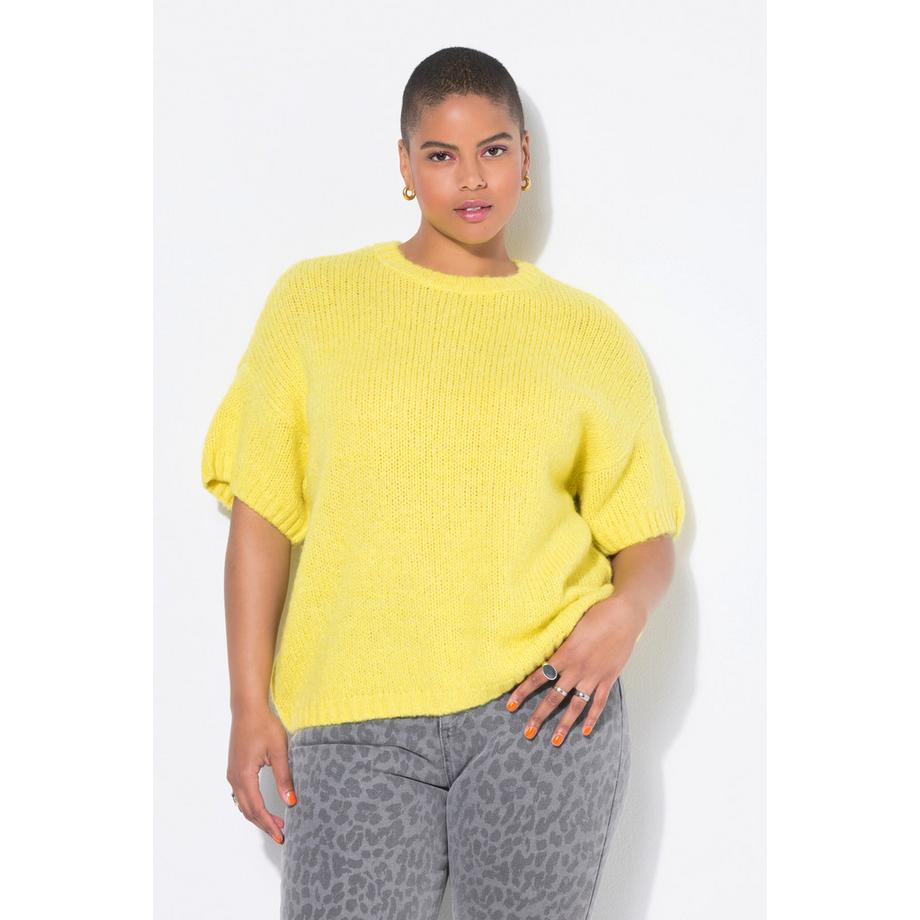 Studio Untold Maglione Oversize Maglia Particolare Mezze Maniche  