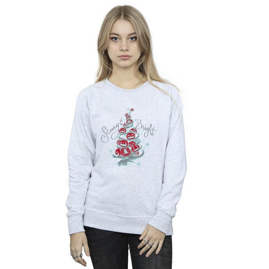 Disney The Nightmare Before Christmas Scary and Bright Sweatshirt  