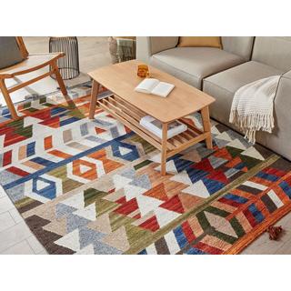 Beliani Tapis en Laine Boho KAGHSI  