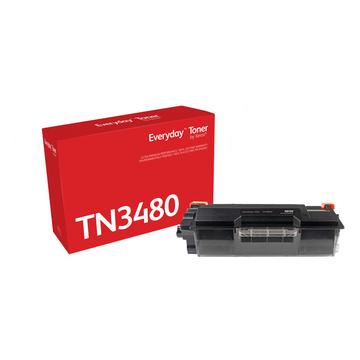 Everyday Toner (TM) Mono de  compatible avec TN-3480, Capacité standard