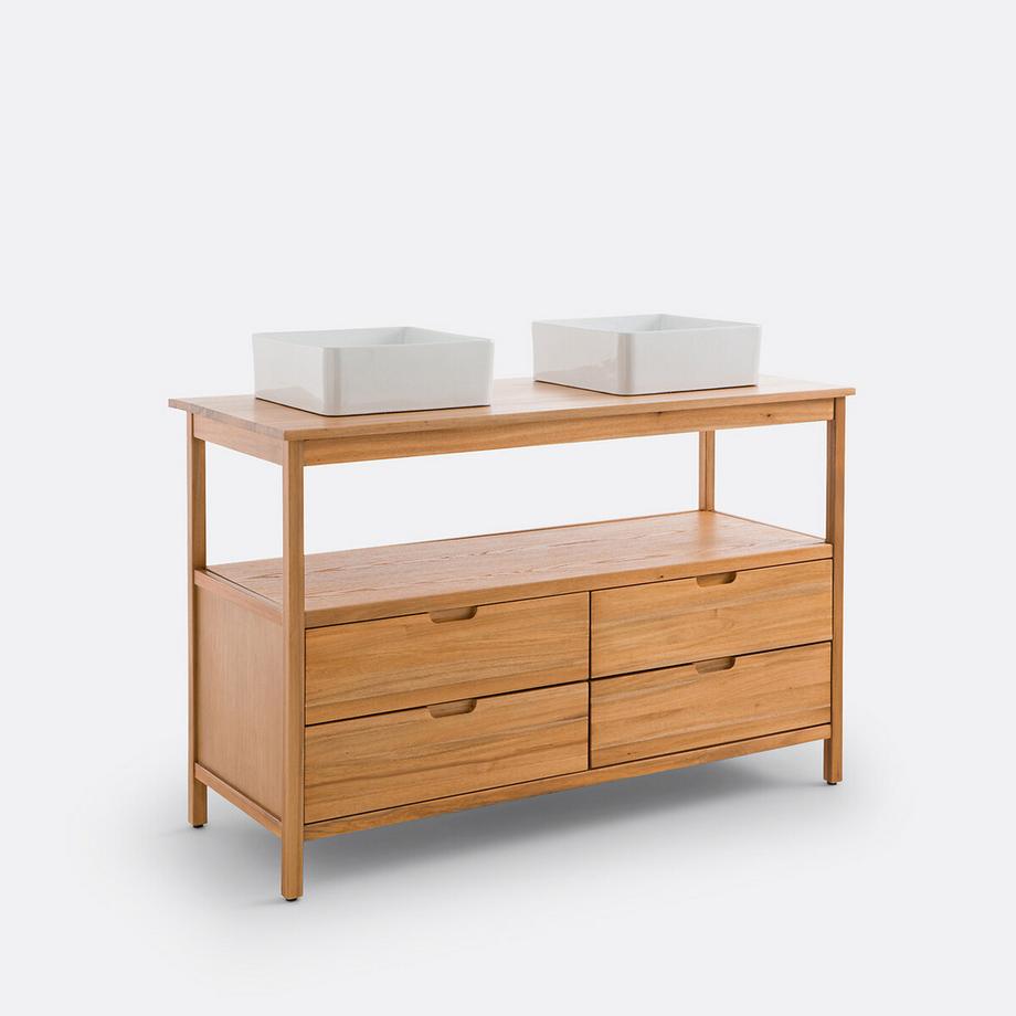 La Redoute Intérieurs Doppelwaschtisch Cheira  