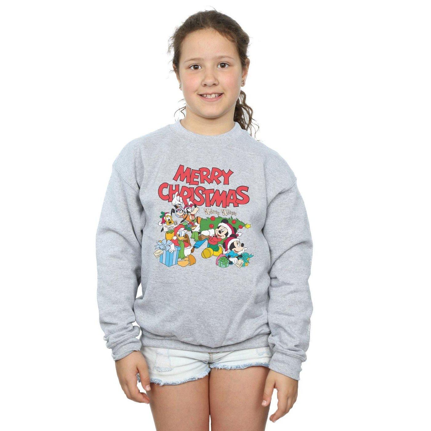 Disney  Sweat MICKEY MOUSE AND FRIENDSWINTER WISHES 