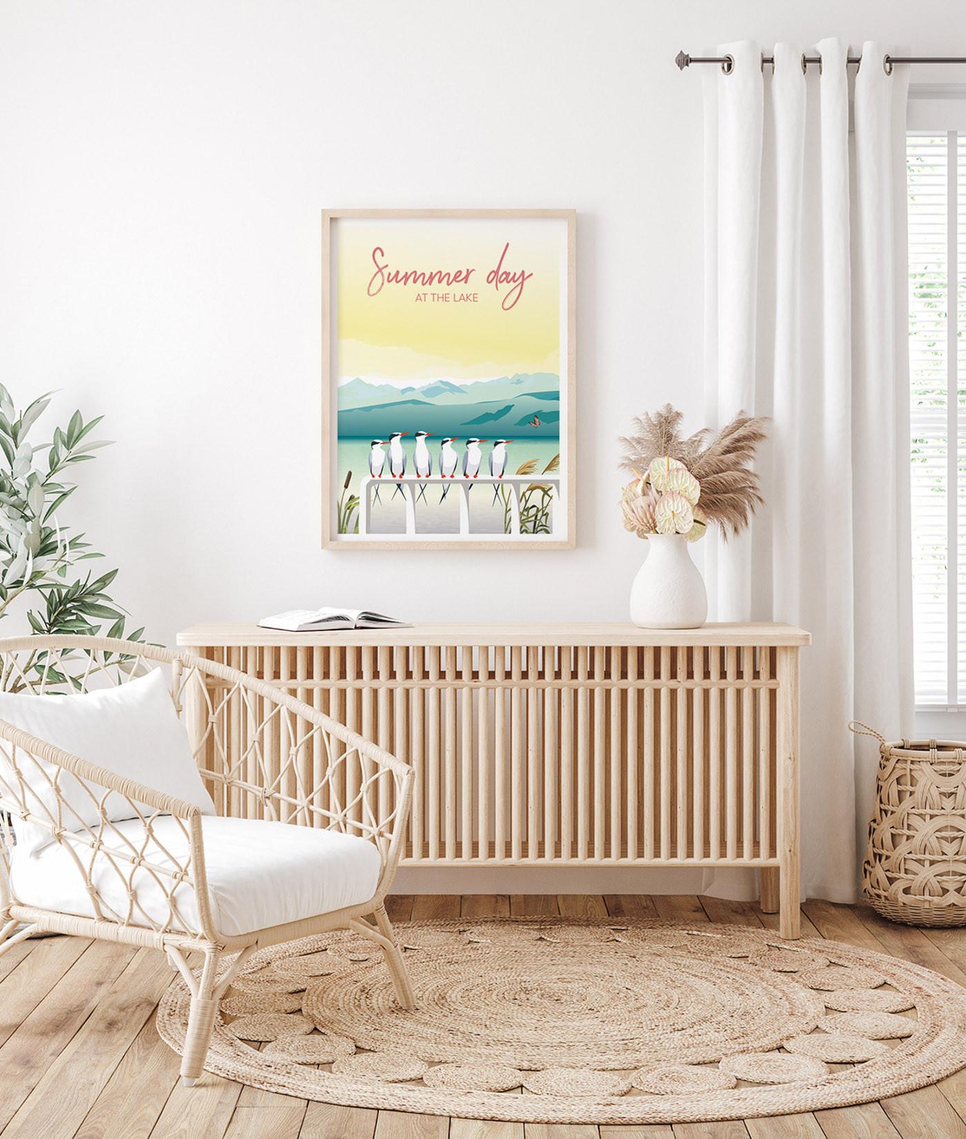 La-Jonx Été au lac - Poster  