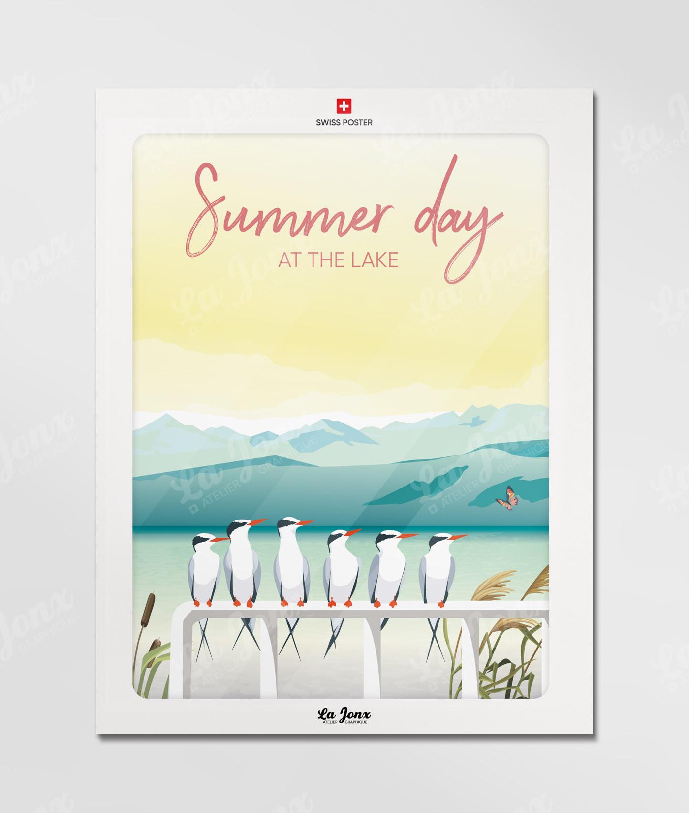 La-Jonx Été au lac - Poster  