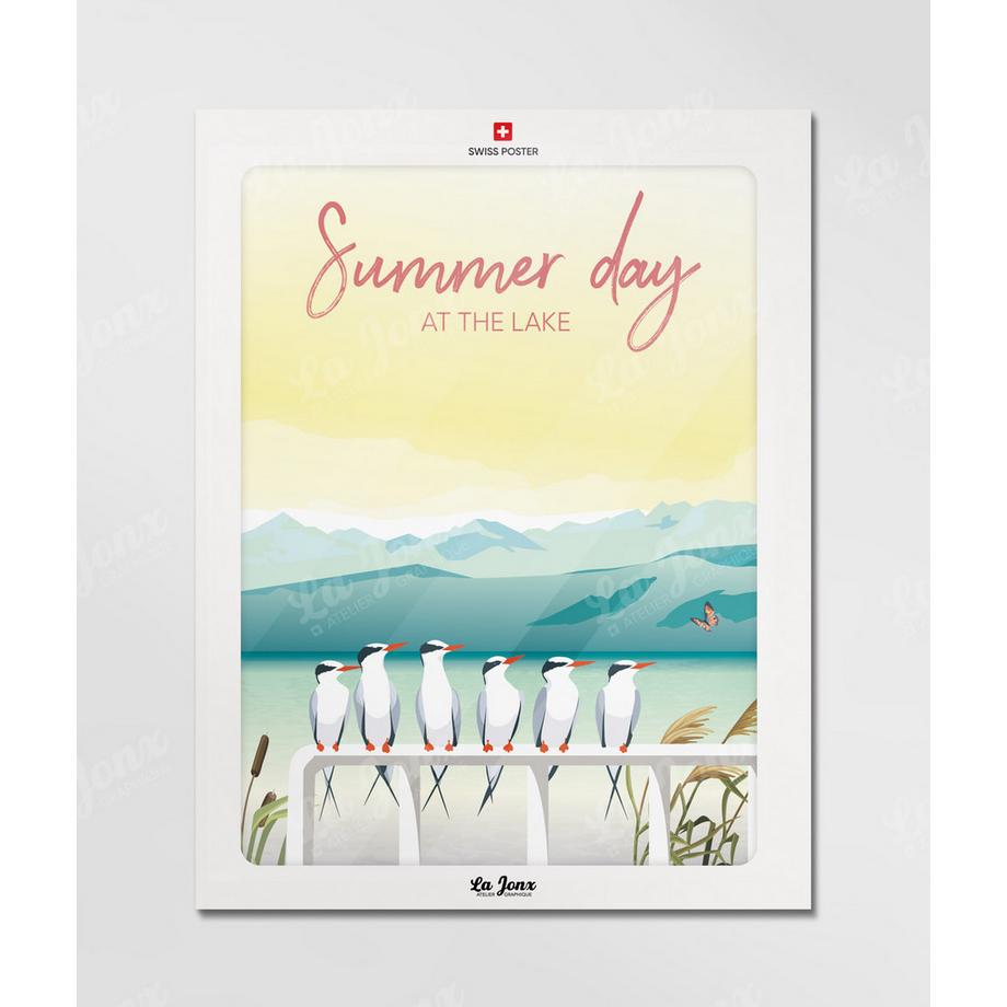 La-Jonx Été au lac - Poster  
