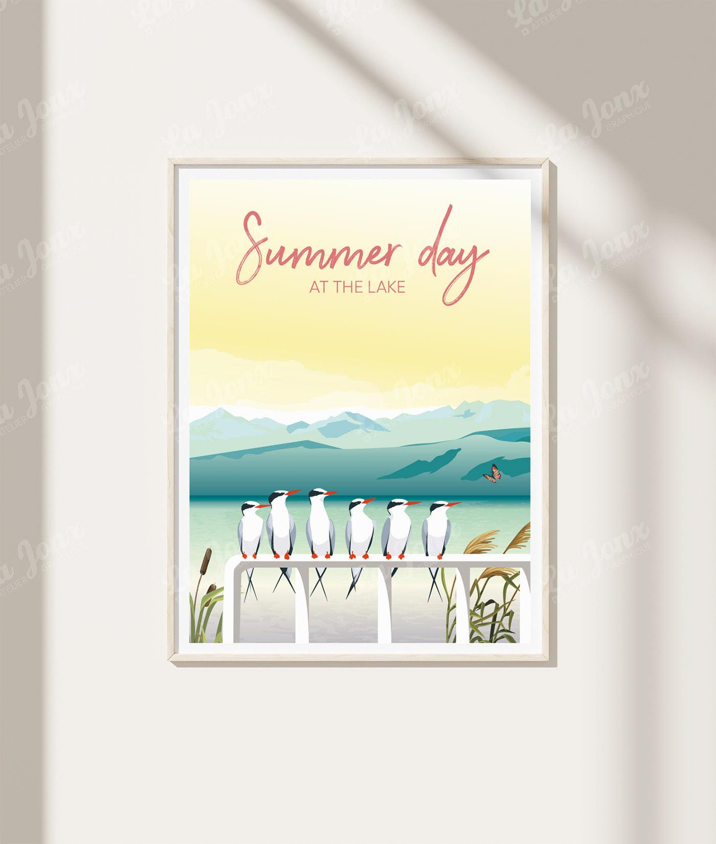 La-Jonx Été au lac - Poster  