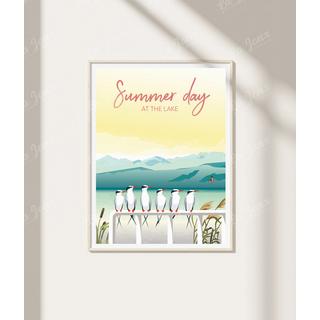 La-Jonx Été au lac - Poster  
