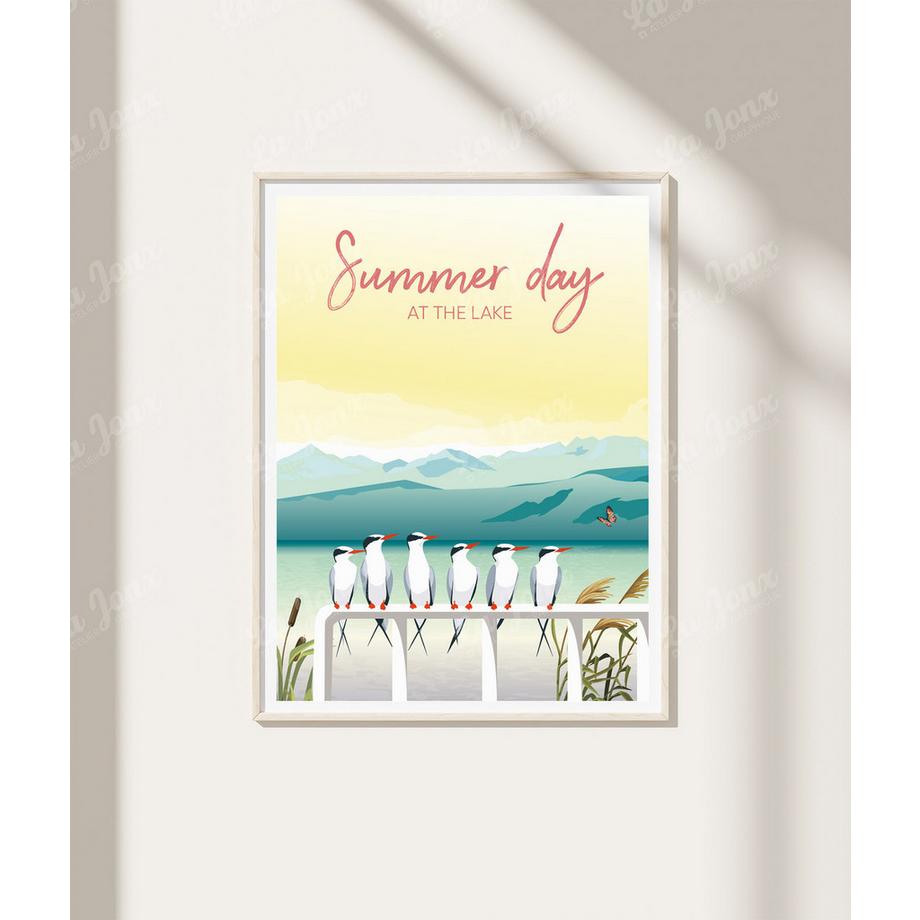 La-Jonx Été au lac - Poster  