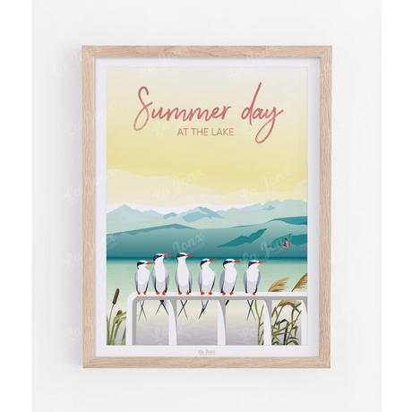 La-Jonx Été au lac - Poster  