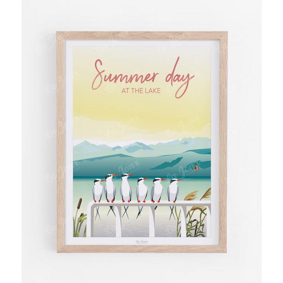 Été au lac - Poster