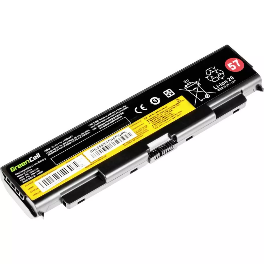 Green Cell LE89 Laptop Battery 45N1147 45N1153 10.8V 4400mAh Lenovo
