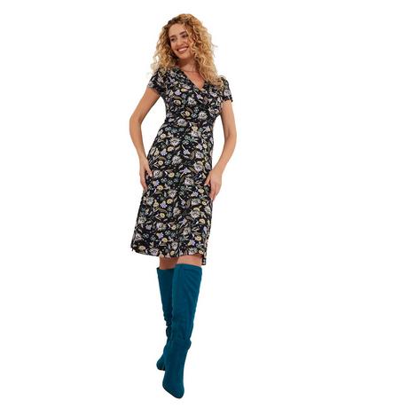 Joe Browns  Florales Jersey Wickelkleid 