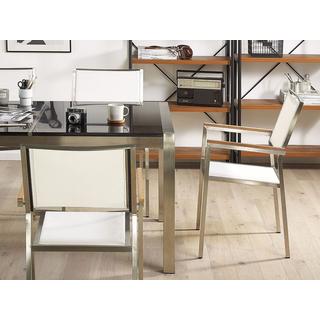 Beliani Set da pranzo per 6 persone en Granito Industriale GROSSETO  