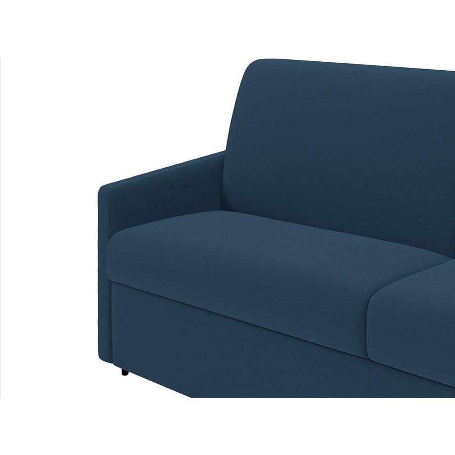 Vente-unique Schlafsofa 4Sitzer Stoff Liegefläche Matratzen CALIFE  