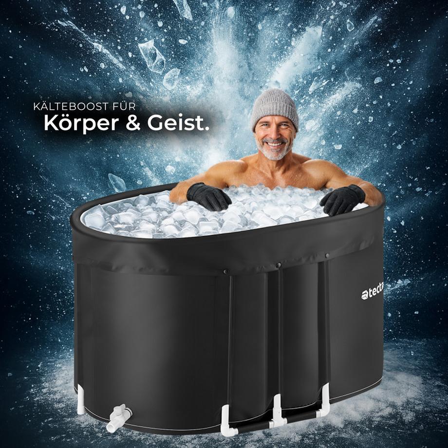 Tectake Baignoire à glace ESPOO pliable avec triple isolation  