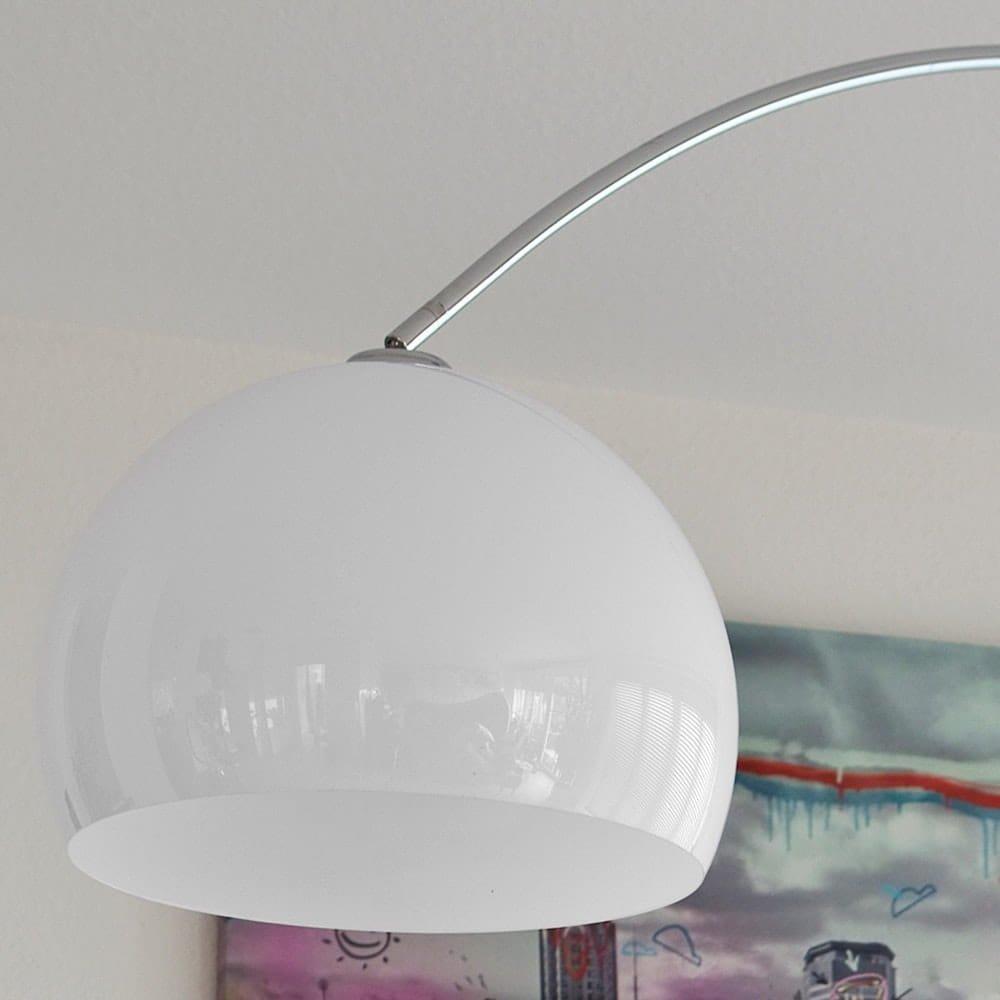 mutoni  Bogenlampe 250cm weiss Kunststoff 