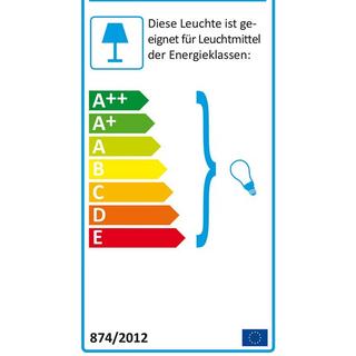 mutoni  Bogenlampe 250cm weiss Kunststoff 