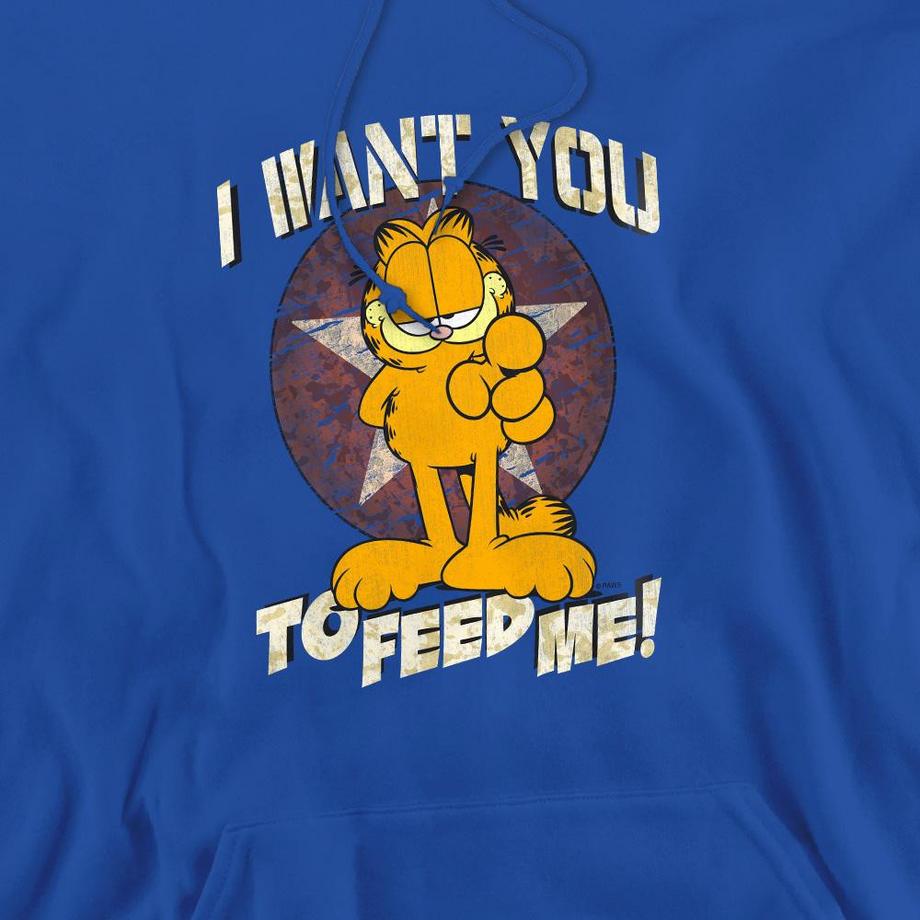 Garfield Sweat À Capuche I Want You  