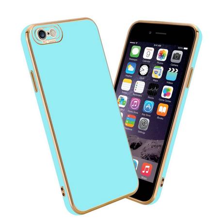 Cadorabo  Housse compatible avec Apple iPhone 6 / 6S - Coque de protection en silicone TPU flexible et avec protection pour appareil photo 