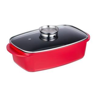 Northix Rôtissoire avec couvercle et bouton d'assaisonnement  