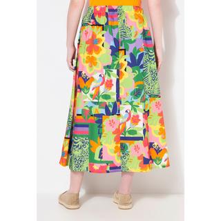 Ulla Popken Rock Patchdruck Komfortbund  