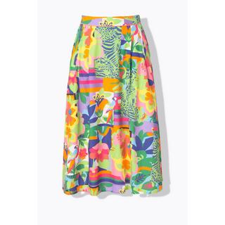 Ulla Popken Rock Patchdruck Komfortbund  