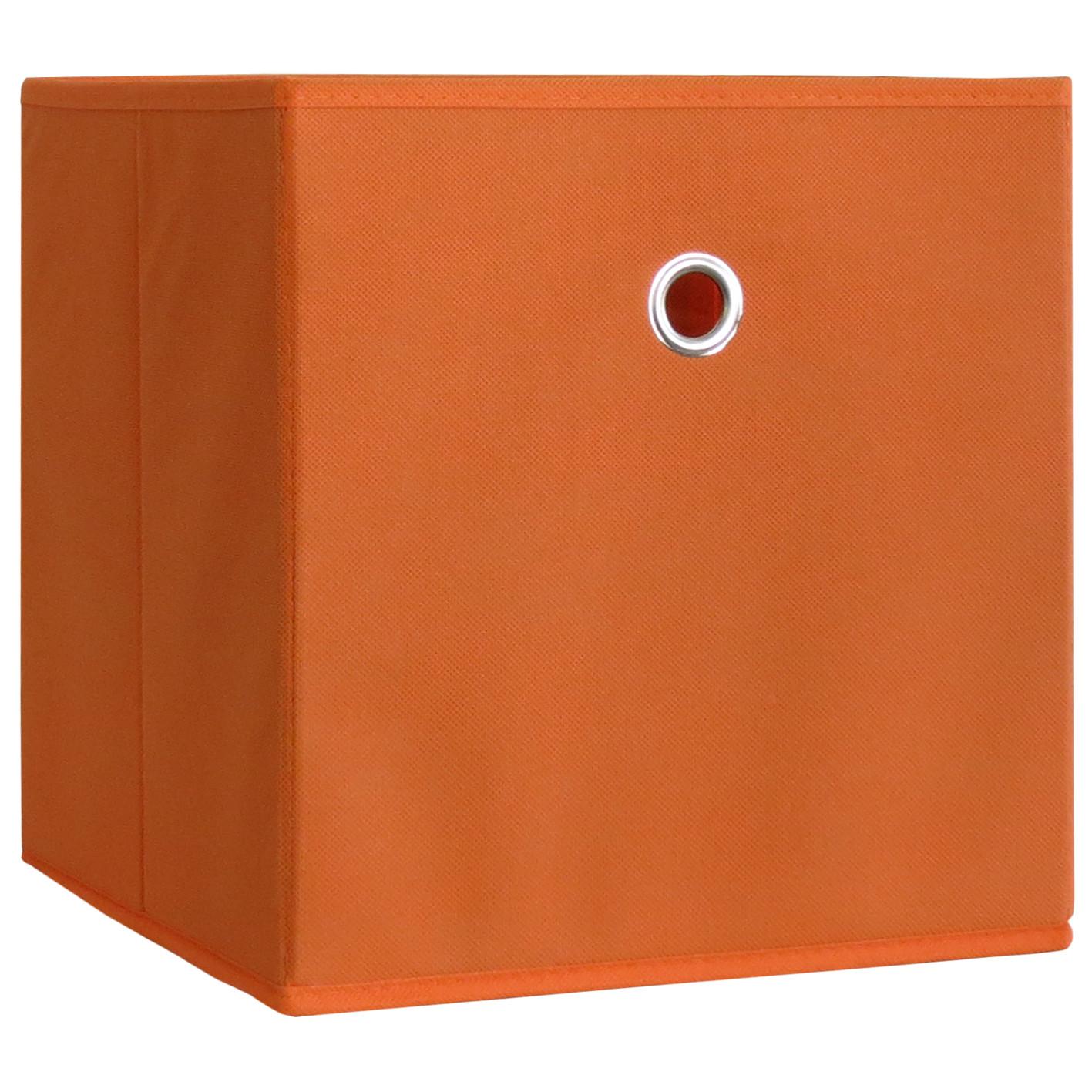 VCM 10er Set Faltbox | Klappbox Stoff Kiste | Faltschachtel | Maße ca. H. 28 x B. 27 x T. 27 cm | Regalbox - Boxas  