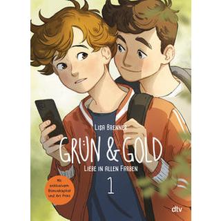 Grün & Gold - Liebe in allen Farben 1 Brenner, Lisa; Brenner, Lisa (Illustrationen) Gebundene Ausgabe 