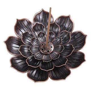 Northio Räucherstäbchenhalter, Lotus - Bronze  