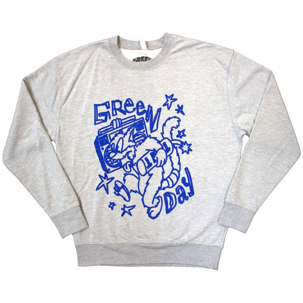 Green Day  Cat Blaster Sweatshirt 