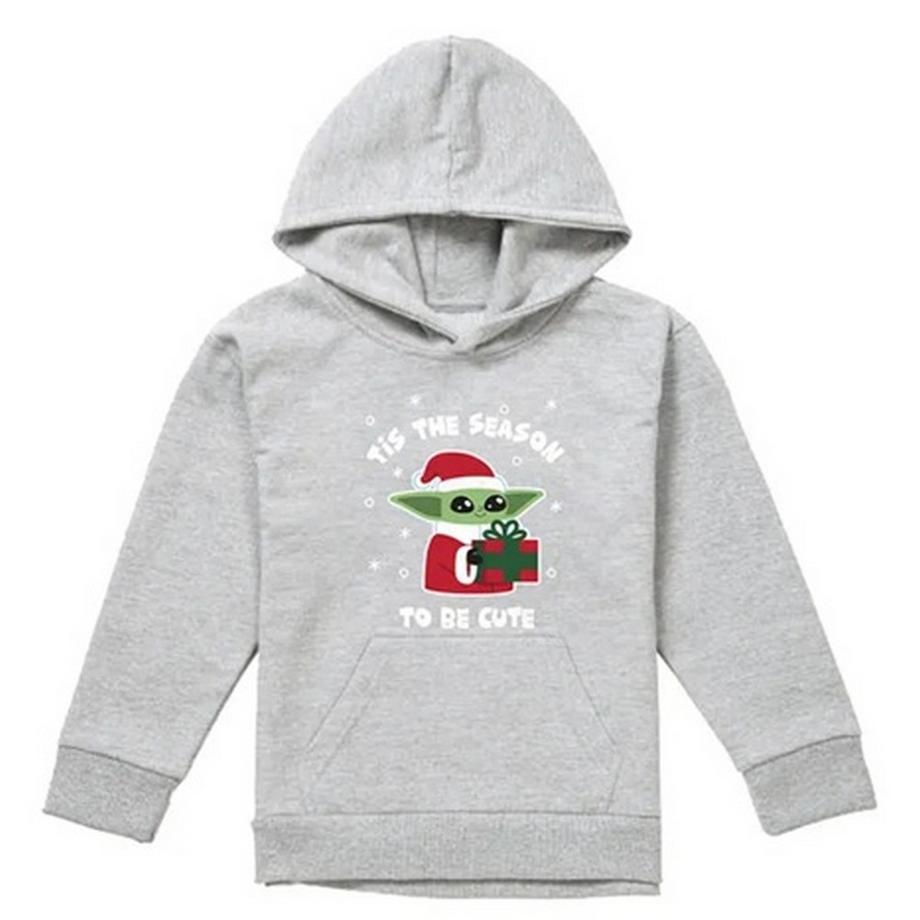 Sweat À Capuche Motif Grogu Tis The Christmas Season
