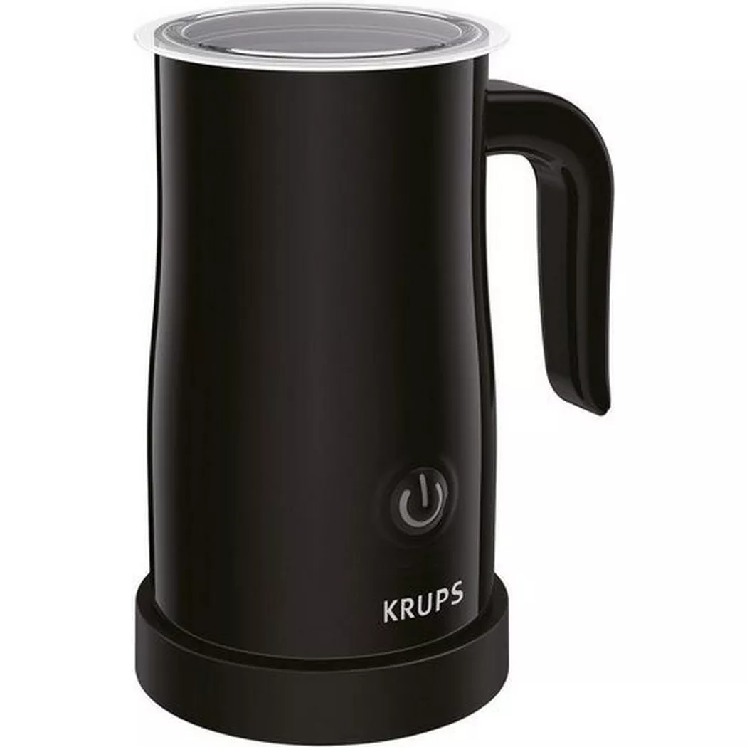 Krups – XL1008 Elektrischer Milchaufschäumer, Schwarz, One Size
