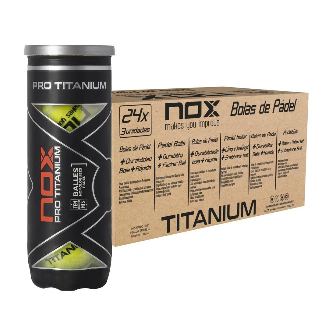 NOX  Dose mit 3 PRO Titanium Bällen 