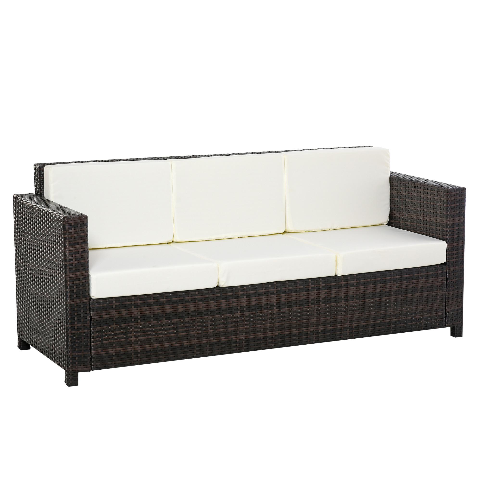 Outsunny Polyrattan Gartensofa  