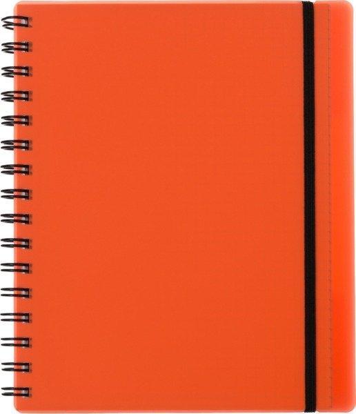 Kolma KOLMA Notizbuch Easy KolmaFlex A5 06.551.04 rot, kariert 5mm 100 Bl.  