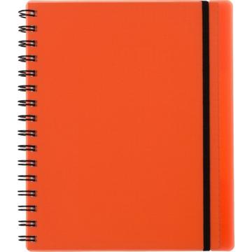 KOLMA Notizbuch Easy KolmaFlex A5 06.551.04 rot, kariert 5mm 100 Bl.